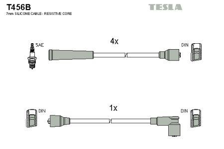 Tesla T456B Ignition cable kit T456B