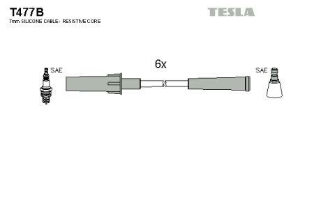 Tesla T477B Ignition cable kit T477B