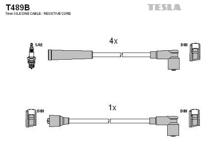 Tesla T489B Ignition cable kit T489B