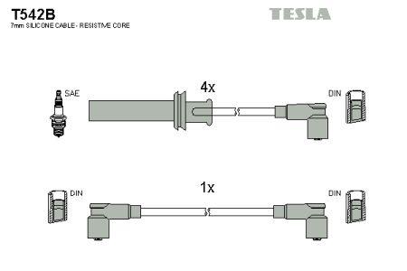Tesla T542B Ignition cable kit T542B