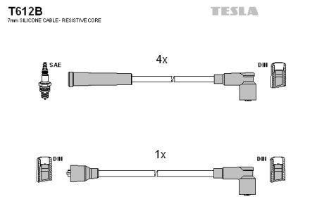 Tesla T612B Ignition cable kit T612B