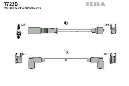 Tesla T723B Ignition cable kit T723B