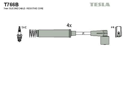 Tesla T766B Ignition cable kit T766B