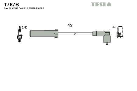 Tesla T767B Ignition cable kit T767B