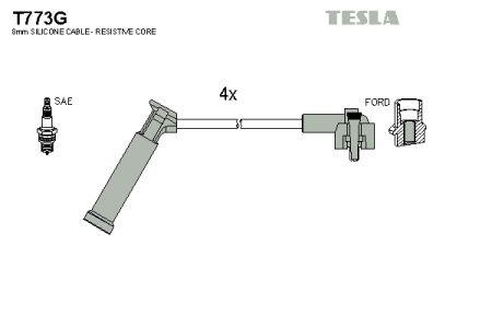 Tesla T773G Ignition cable kit T773G