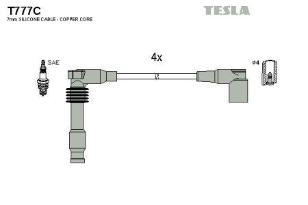 Tesla T777C Ignition cable kit T777C