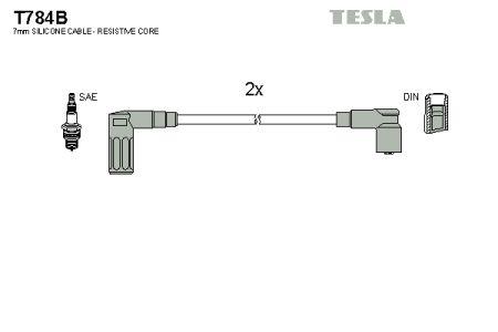 Tesla T784B Ignition cable kit T784B