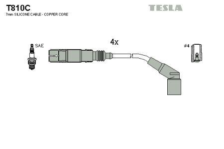 Tesla T810C Ignition cable kit T810C