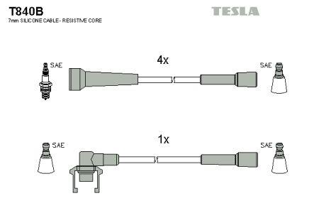 Tesla T840B Ignition cable kit T840B
