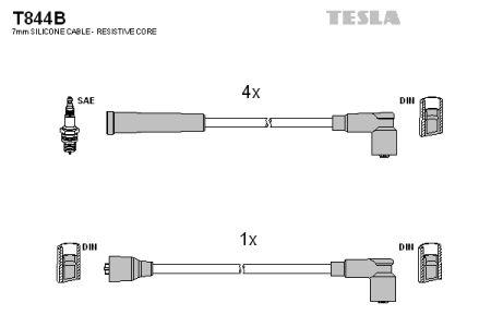 Tesla T844B Ignition cable kit T844B