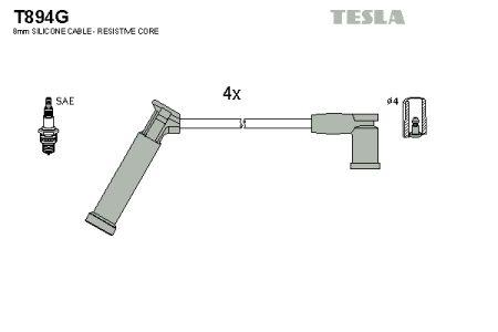 Tesla T894G Ignition cable kit T894G