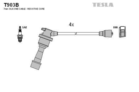 Tesla T903B Ignition cable kit T903B