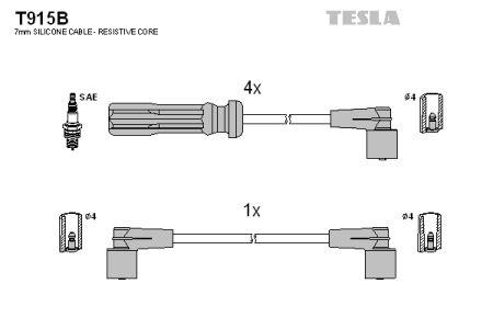 Tesla T915B Ignition cable kit T915B