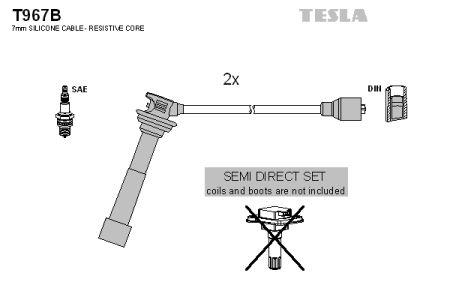 Tesla T967B Ignition cable kit T967B