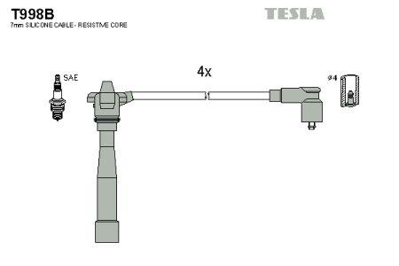 Tesla T998B Ignition cable kit T998B