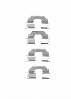 82079100 Textar Brake pad fitting kit