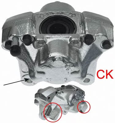 Textar 38221100 Brake caliper rear right 38221100