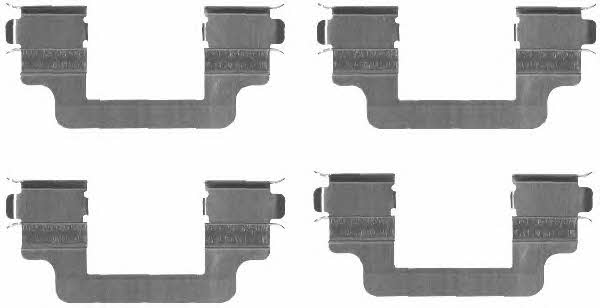 Textar 82073500 Mounting kit brake pads 82073500