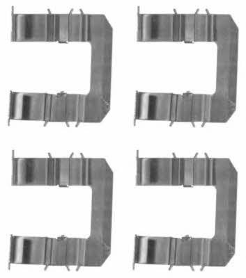 Brake pad accessory kit KIA Pride (Kia Pride): 82508500 Textar Brake pad fitting kit
