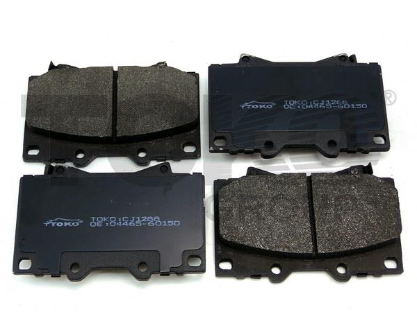 Toko T2115088 Front disc brake pads, set T2115088