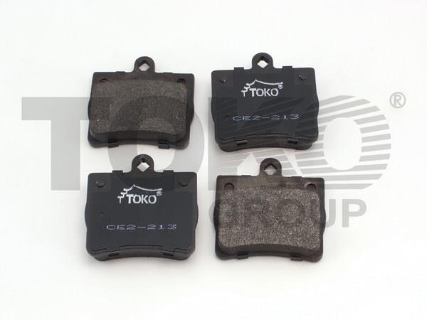 Toko T2242013 Rear disc brake pads, set T2242013