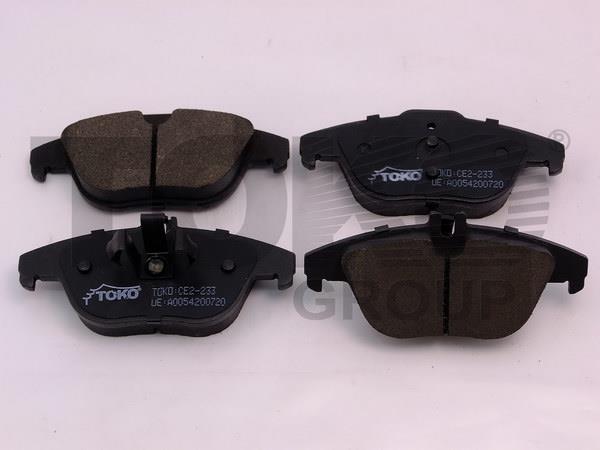 Toko T2242033 Rear disc brake pads, set T2242033