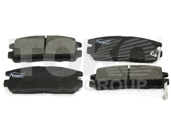 Toko T2218001L Rear disc brake pads, set T2218001L