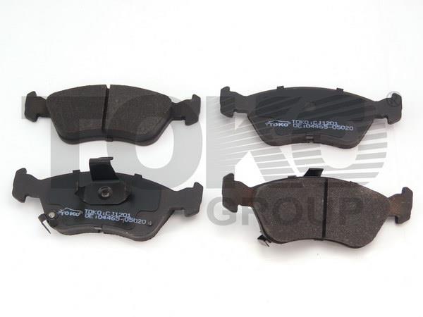 Toko T2115001 Front disc brake pads, set T2115001