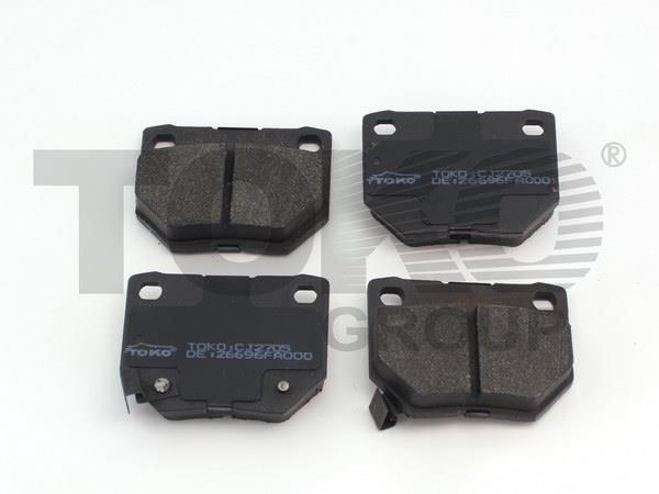 Toko T2216005 Rear disc brake pads, set T2216005
