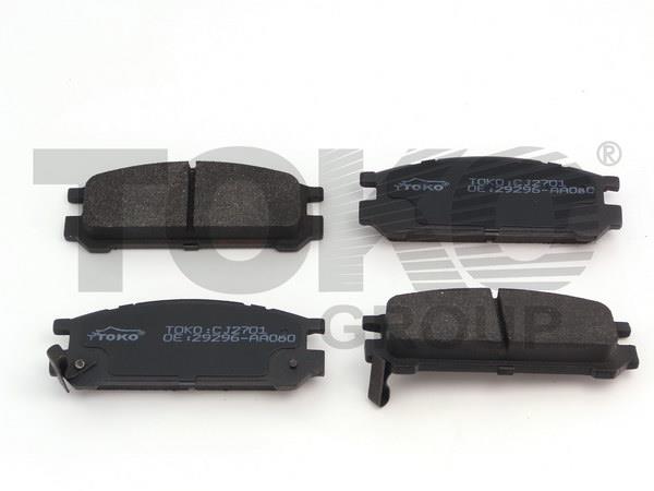 Toko T2216001 Front disc brake pads, set T2216001