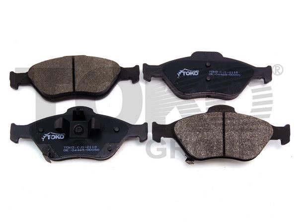 Toko T2115118 Front disc brake pads, set T2115118