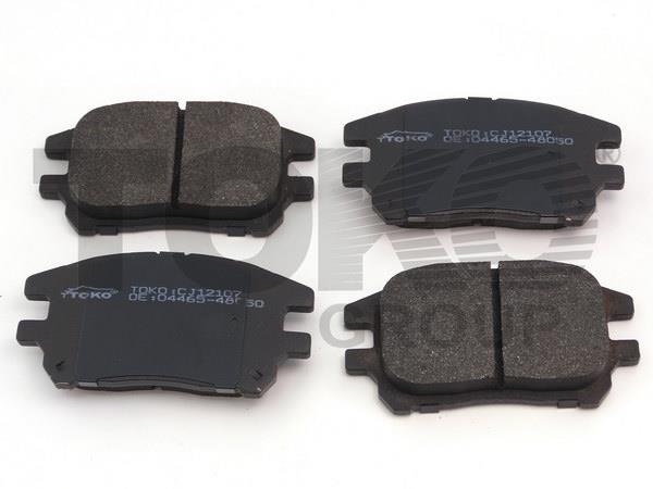 Toko T2115107 Front disc brake pads, set T2115107