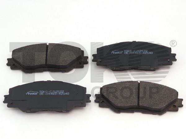 Toko T2115122 Front disc brake pads, set T2115122