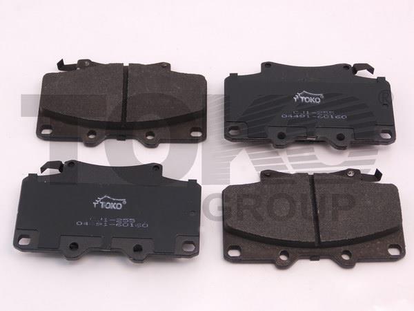 Toko T2115055 Front disc brake pads, set T2115055