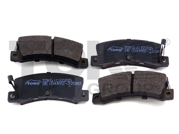 Toko T2215005 Rear disc brake pads, set T2215005