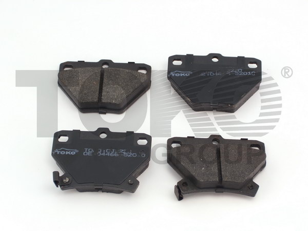 Toko T2215020 Rear disc brake pads, set T2215020