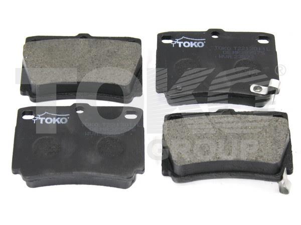 Toko T2213011L Rear disc brake pads, set T2213011L