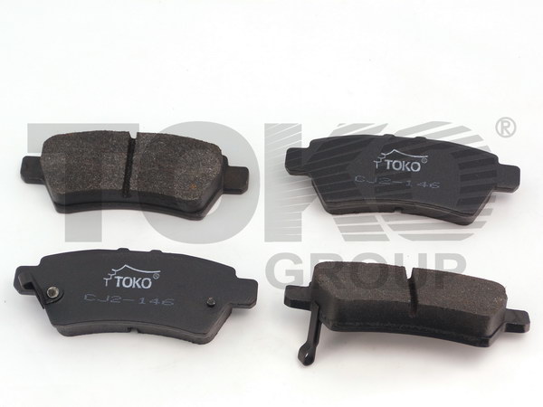 Toko T2214046W Rear disc brake pads, set T2214046W