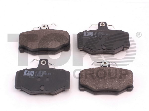 Toko T2214031 KAVO Rear disc brake pads, set T2214031KAVO