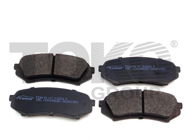 Toko T2215017 Rear disc brake pads, set T2215017