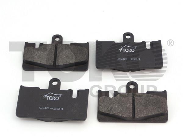 Toko T2215024W Rear disc brake pads, set T2215024W