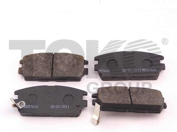 Toko T2213007 LD Rear disc brake pads, set T2213007LD