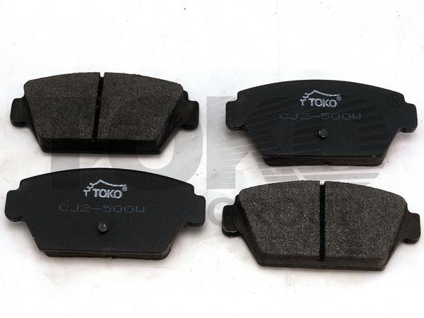 Toko T2213000W Rear disc brake pads, set T2213000W