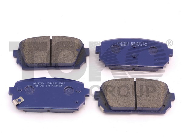 Toko T2204009 AUTOX Rear disc brake pads, set T2204009AUTOX