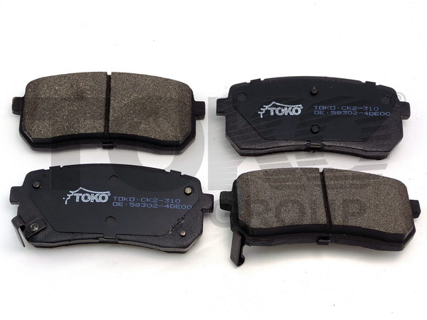 Toko T2204010 Rear disc brake pads, set T2204010