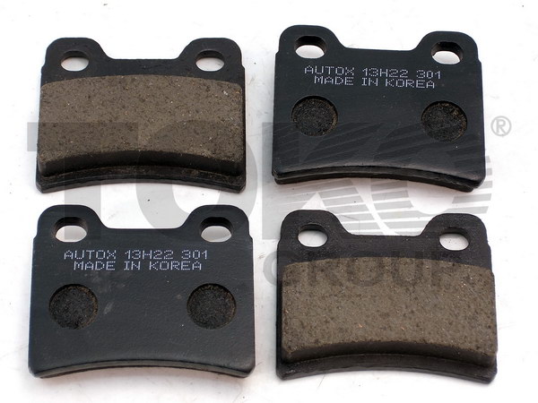 Toko T2204000 AUTOX Rear disc brake pads, set T2204000AUTOX