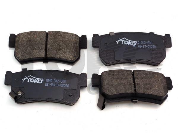 Toko T2205008 Rear disc brake pads, set T2205008