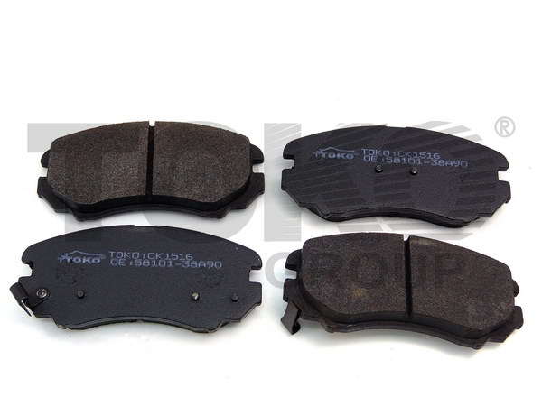 Toko T2103016W Front disc brake pads, set T2103016W