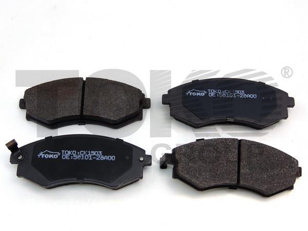 Toko T2103003 Front disc brake pads, set T2103003