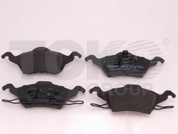 Toko T2135033 Front disc brake pads, set T2135033